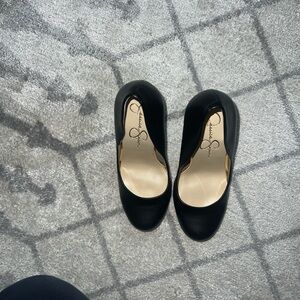 Jessica Simpson Elegant Black Heels